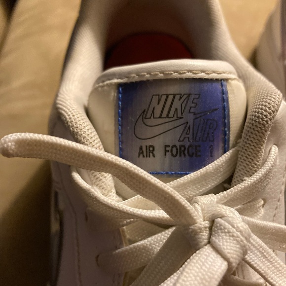 RARE! Nike Air Force 1 White Iridescent Pixel - Picture 4 of 7